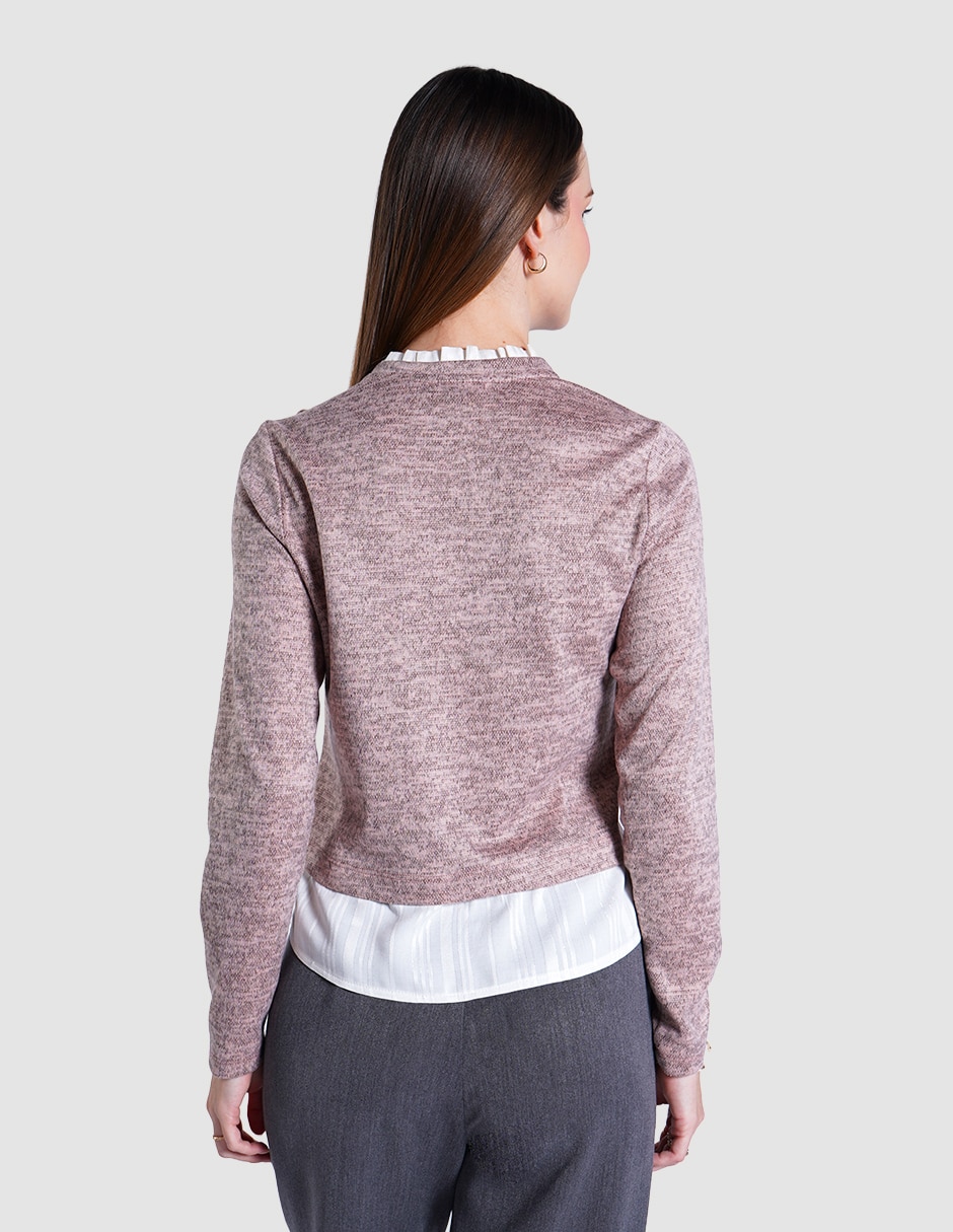 Suéter cuello alto para mujer 5