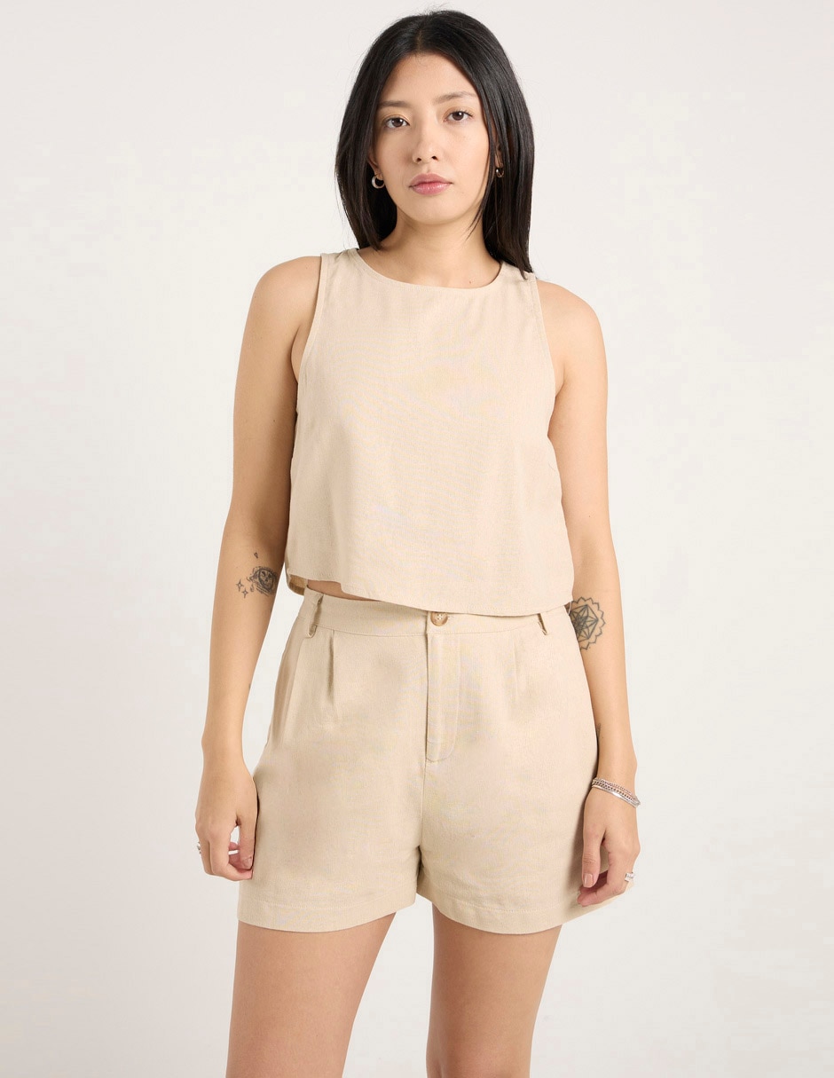 Short de algodón para mujer