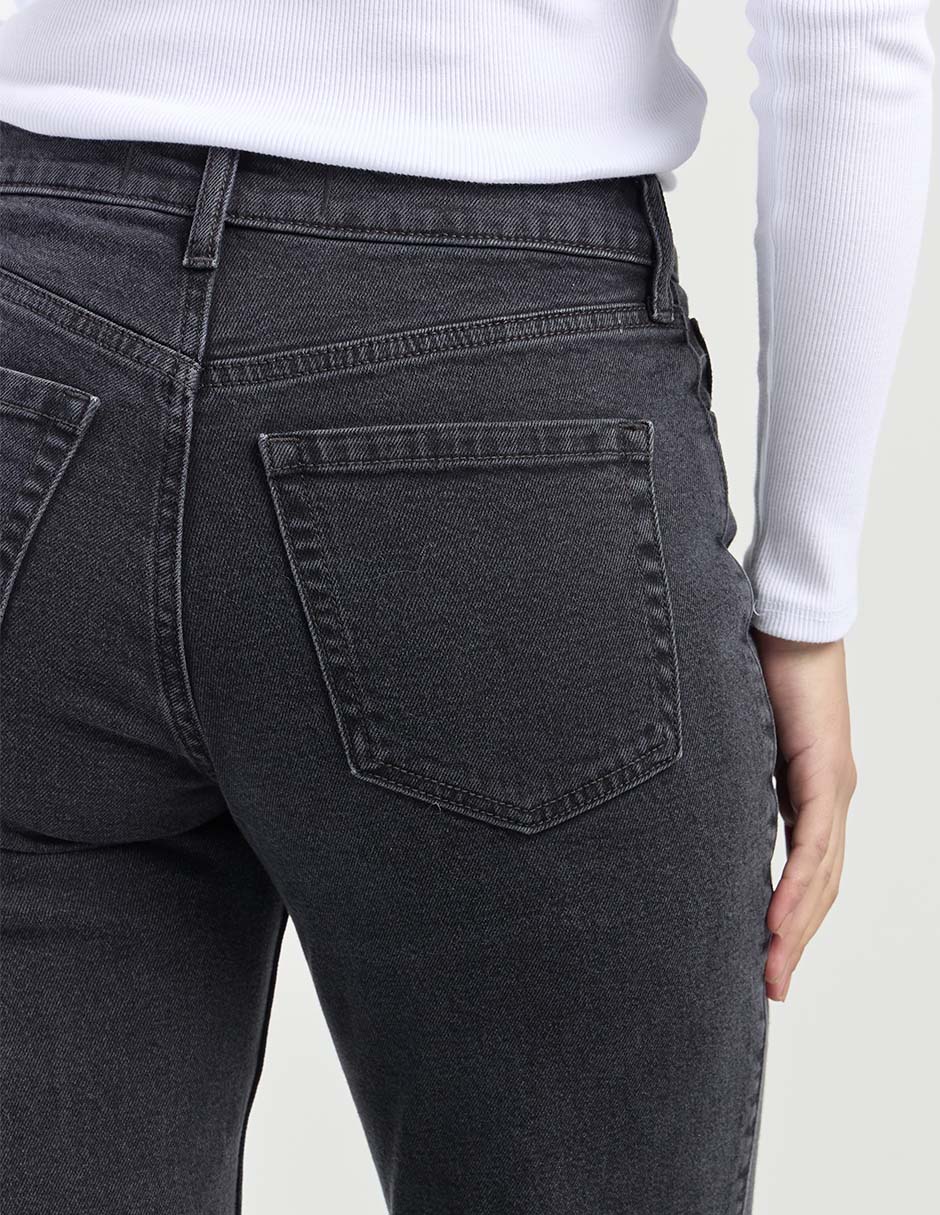 Jeans straight para mujer 5