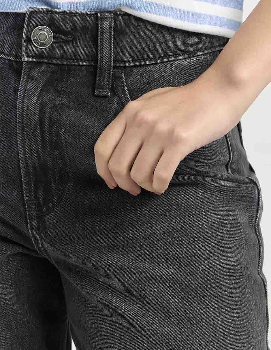 Jeans relaxed straight para mujer 4