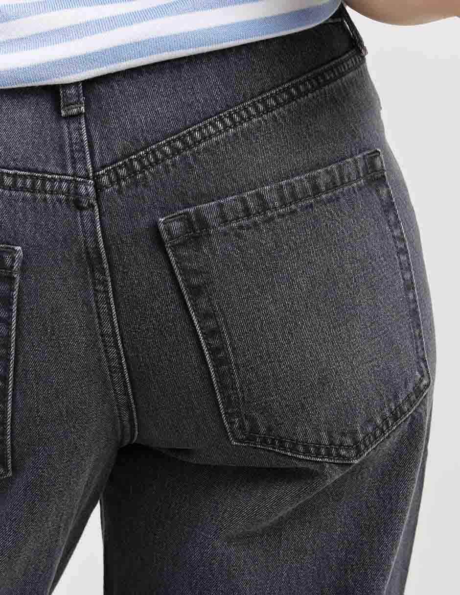 Jeans relaxed straight para mujer 5