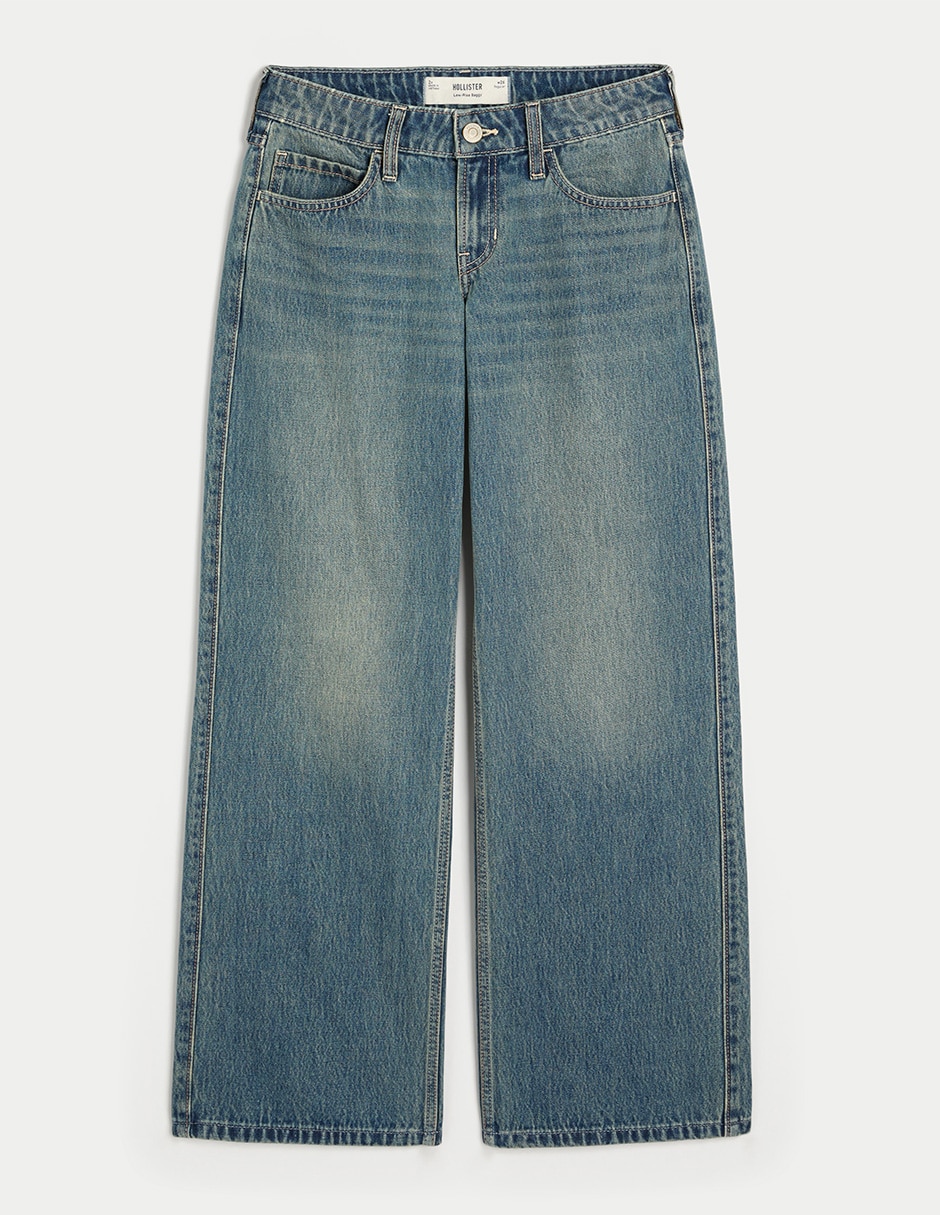 Jeans relaxed baggy para mujer