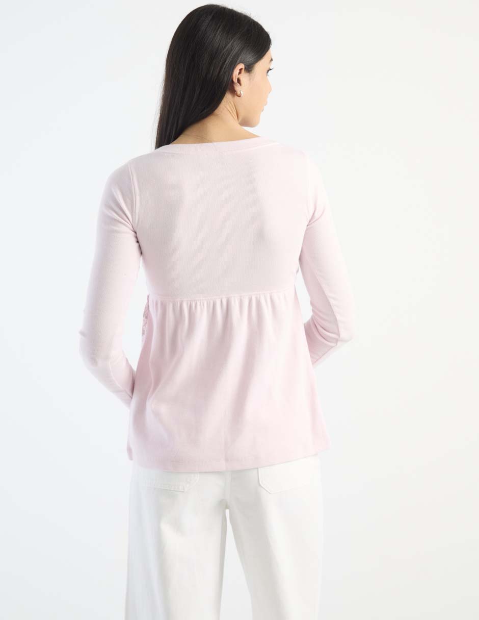 Blusa manga larga para mujer 2