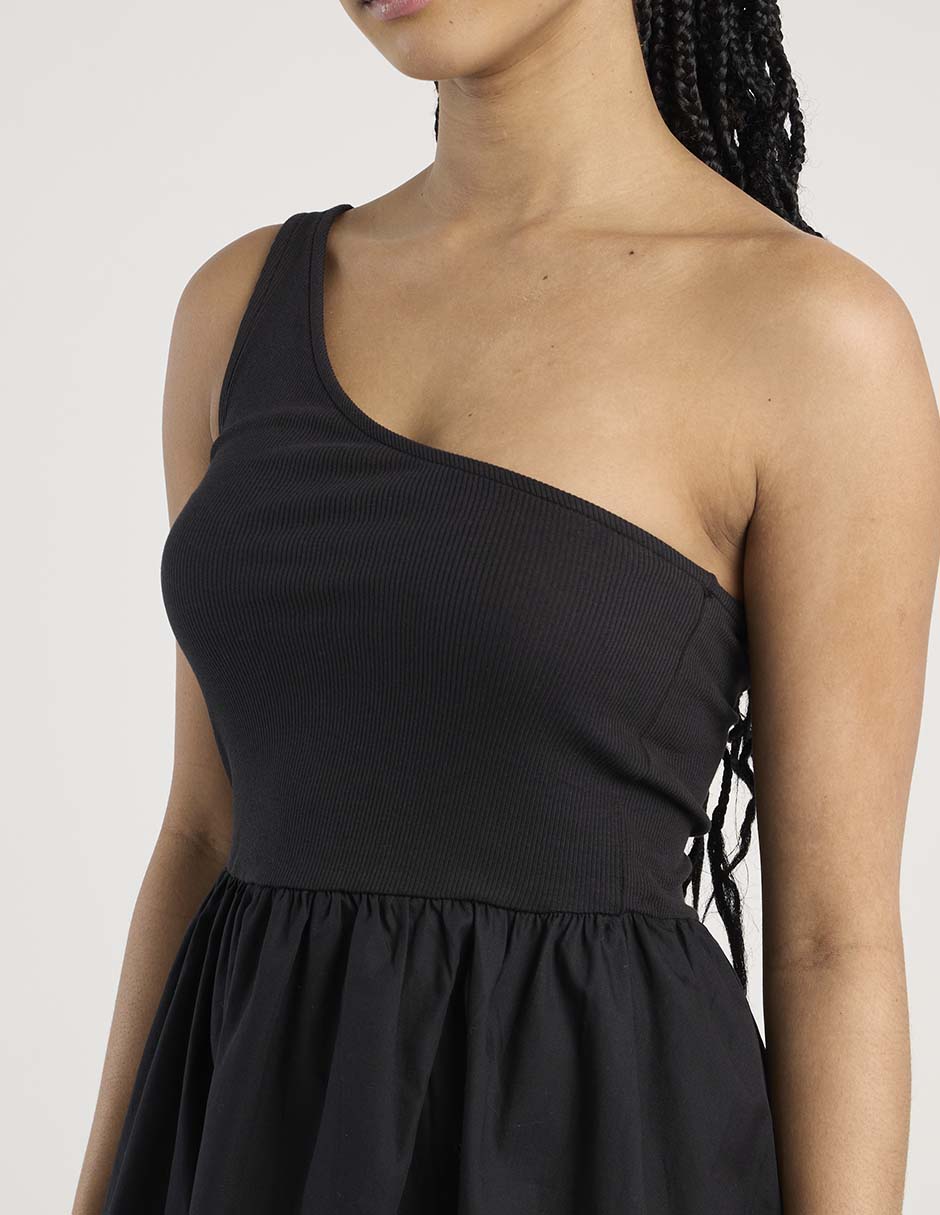 VESTIDO LARGO ONLY 15350246, CH, NEGRO
