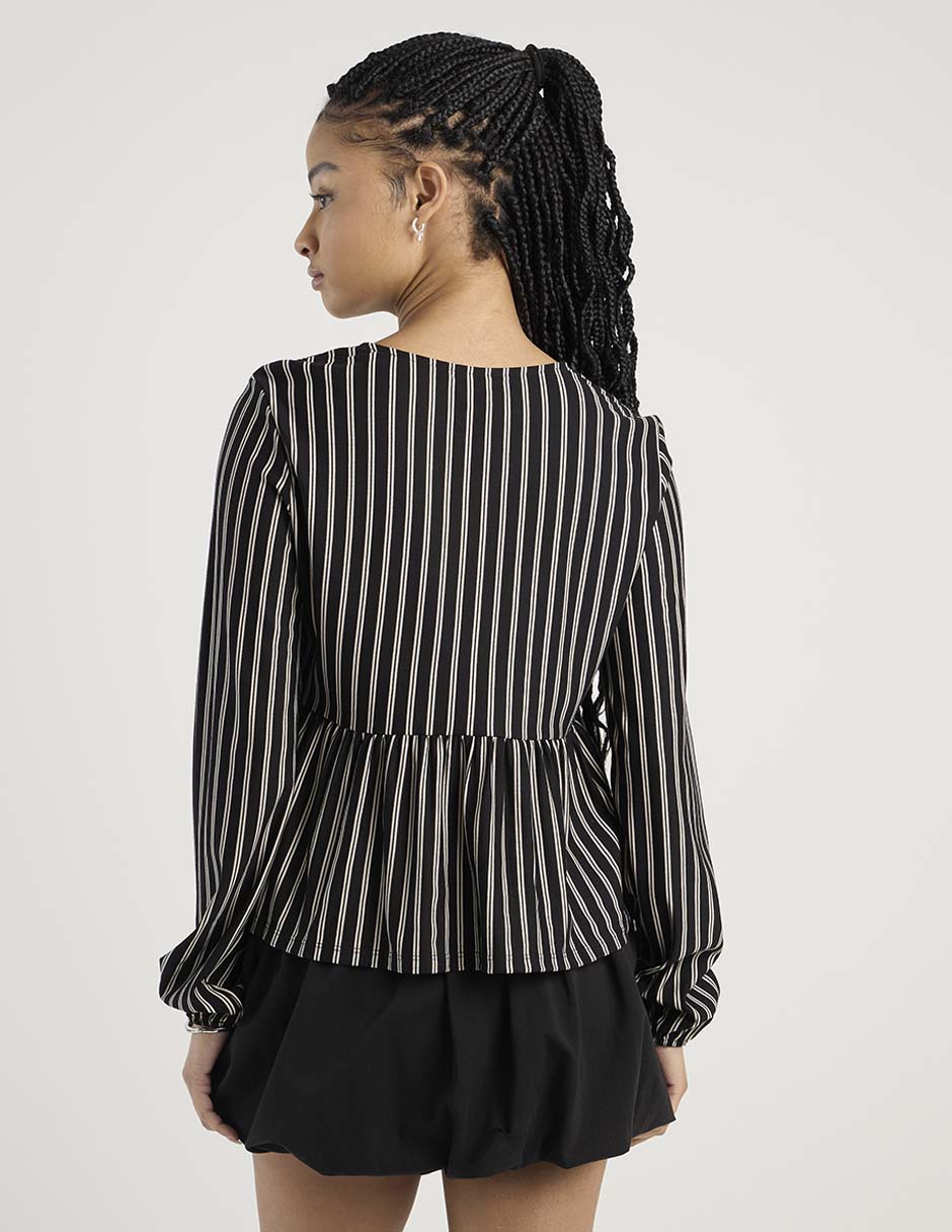 Blusa Only manga larga para mujer