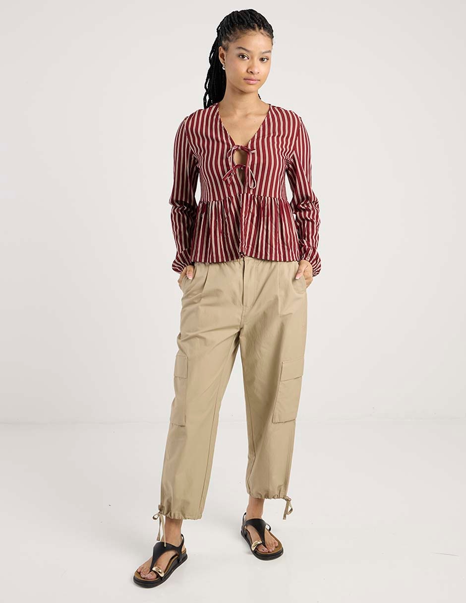 Blusa manga larga para mujer 3