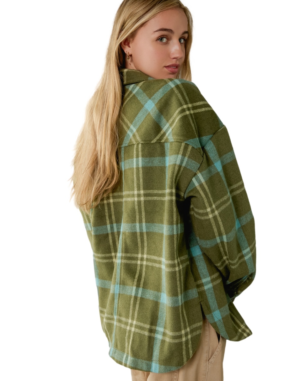 Blusa camisera manga larga para mujer 2