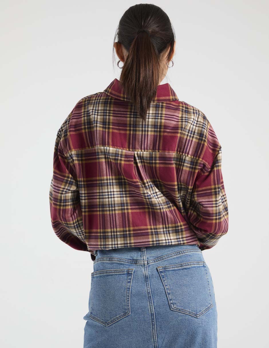 Blusa camisera manga larga para mujer 2