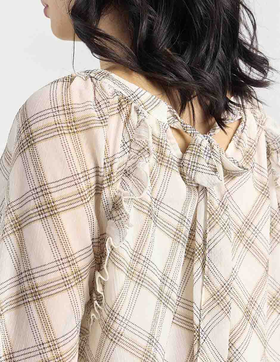 Blusa manga larga para mujer 5