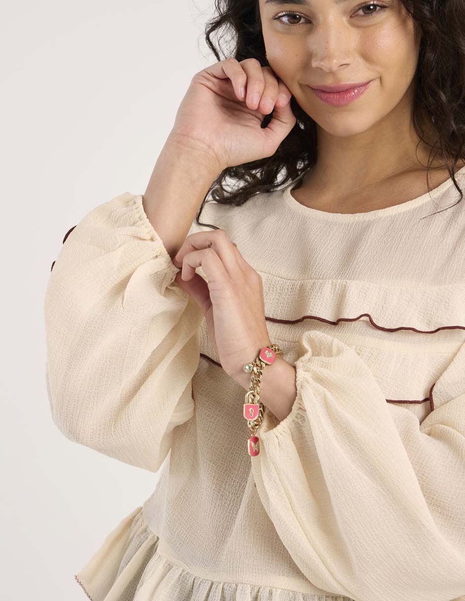 Blusa manga larga para mujer 5