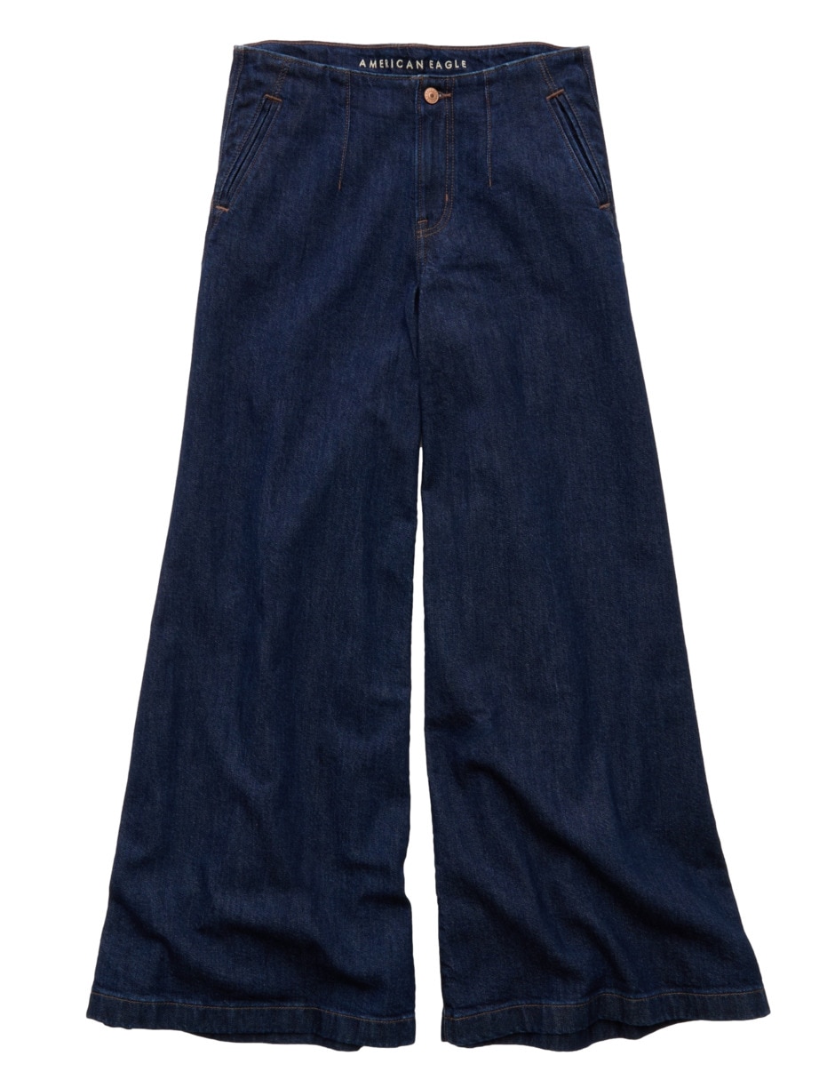 Jeans acampanado baggy Fashion para mujer 3