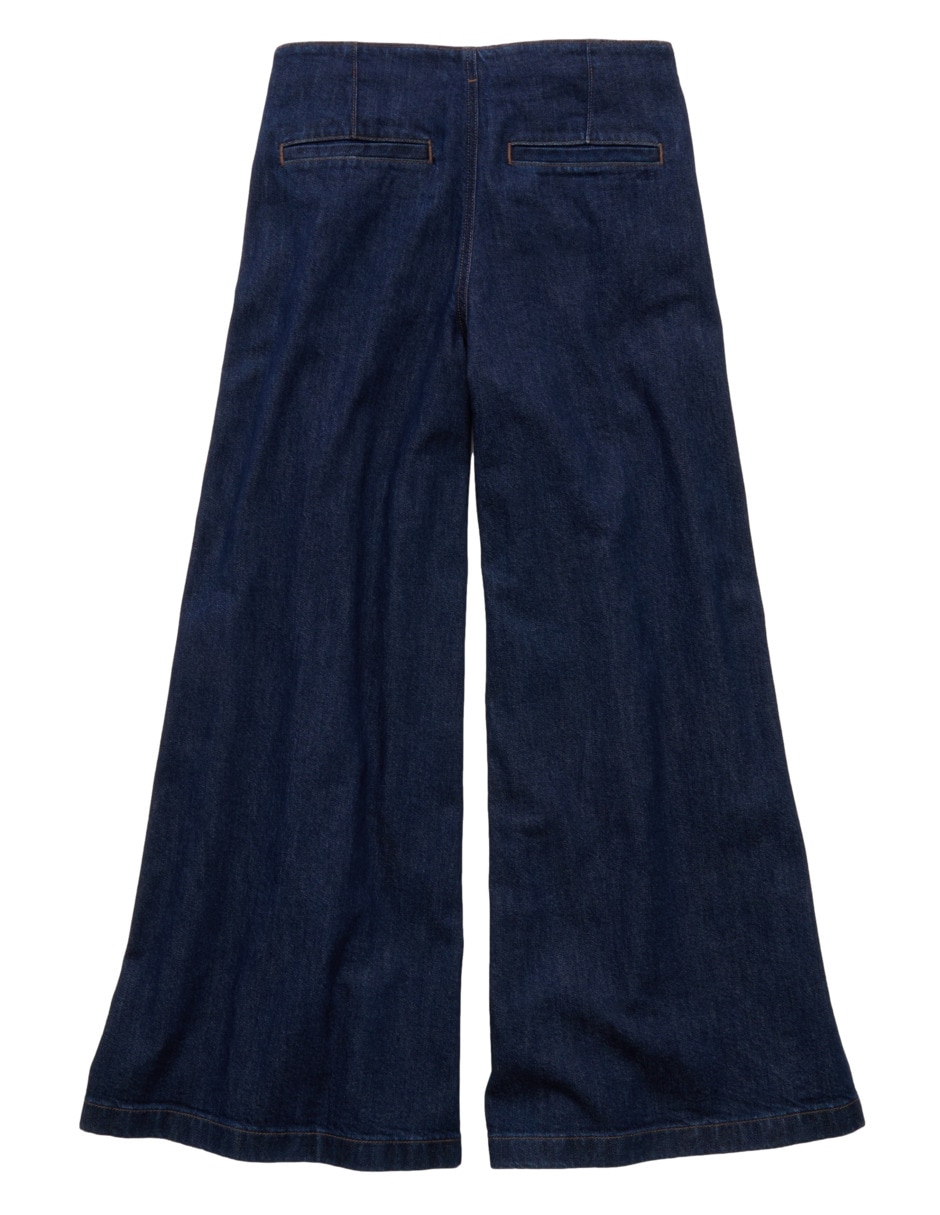 Jeans acampanado baggy Fashion para mujer 4