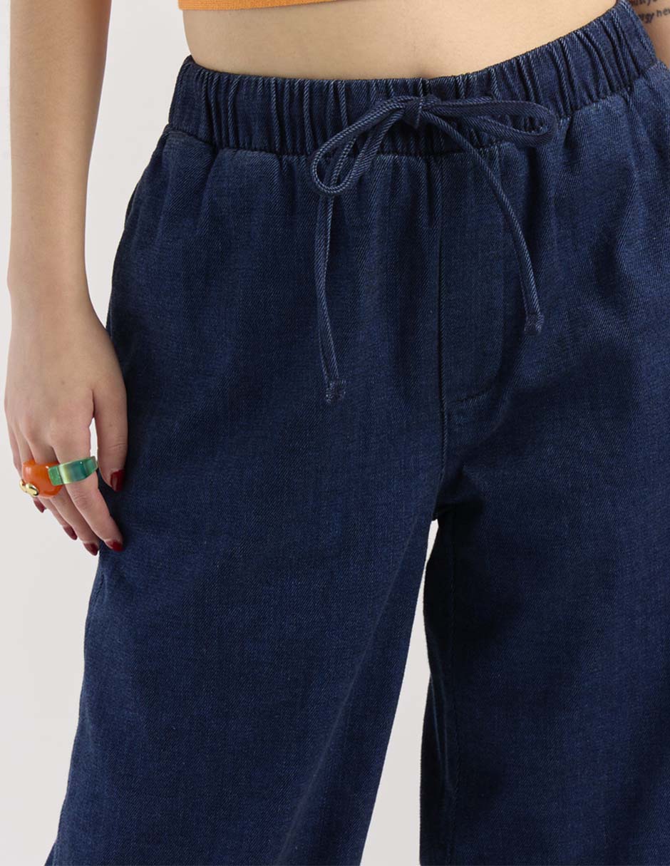 Jeans relaxed wide leg para mujer 4