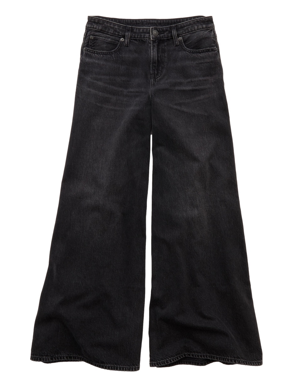 Jeans acampanado baggy Fashion para mujer 3
