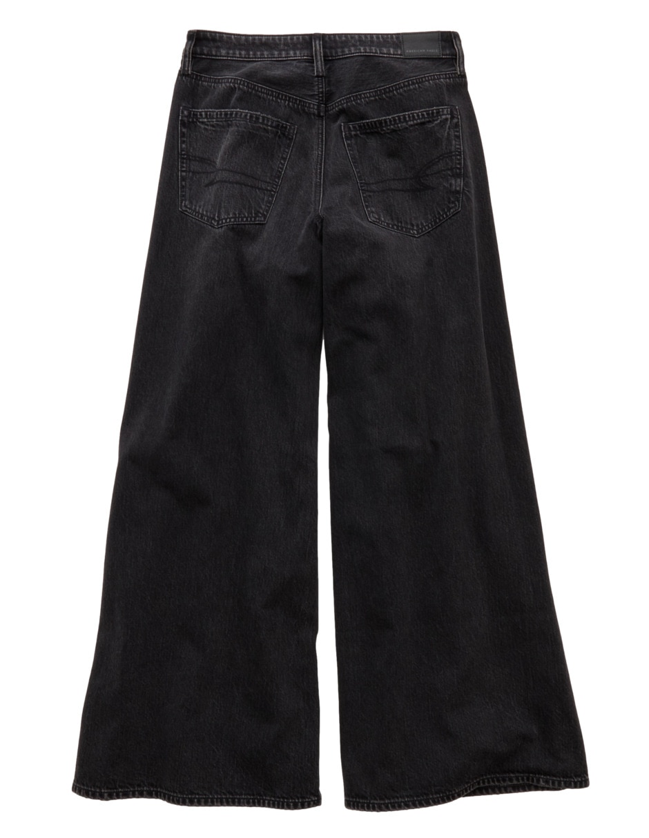Jeans acampanado baggy Fashion para mujer 4