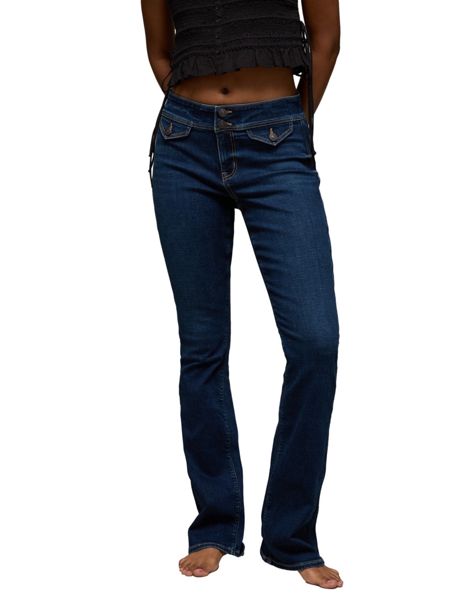 Jeans bota para mujer