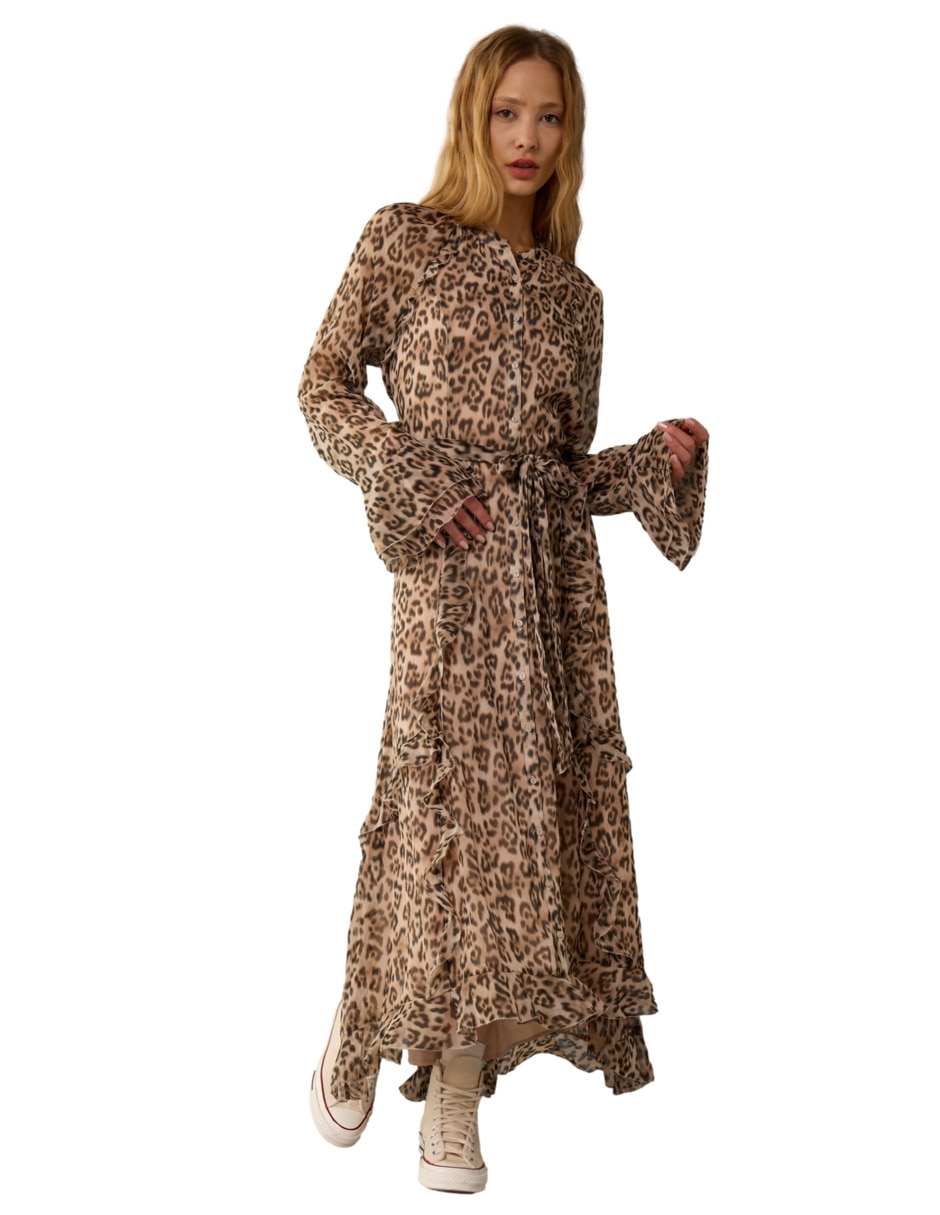 Vestido largo casual para mujer