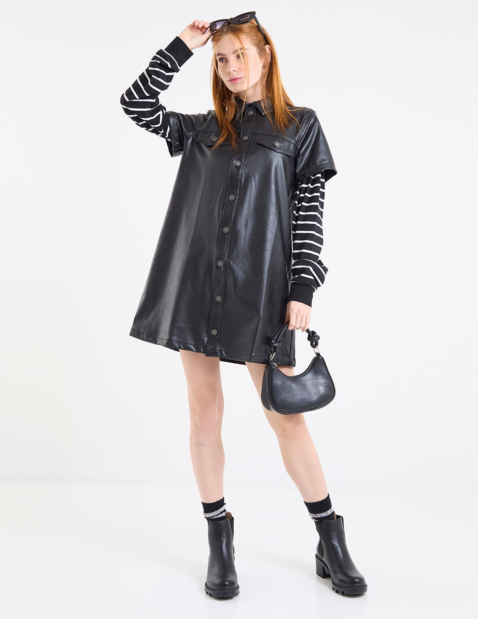 Vestido corto casual para mujer 3