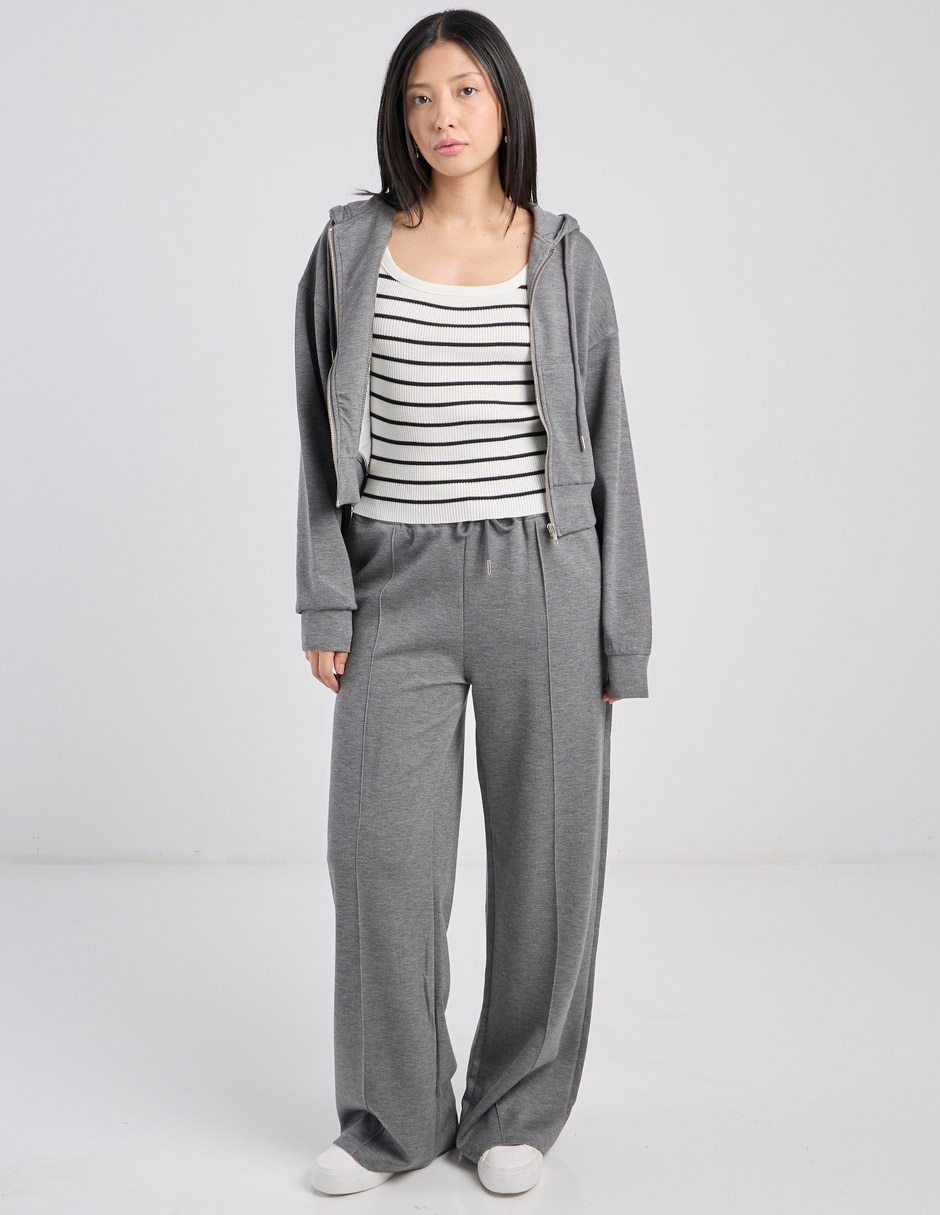 Sudadera con capucha y bolsa para mujer 3