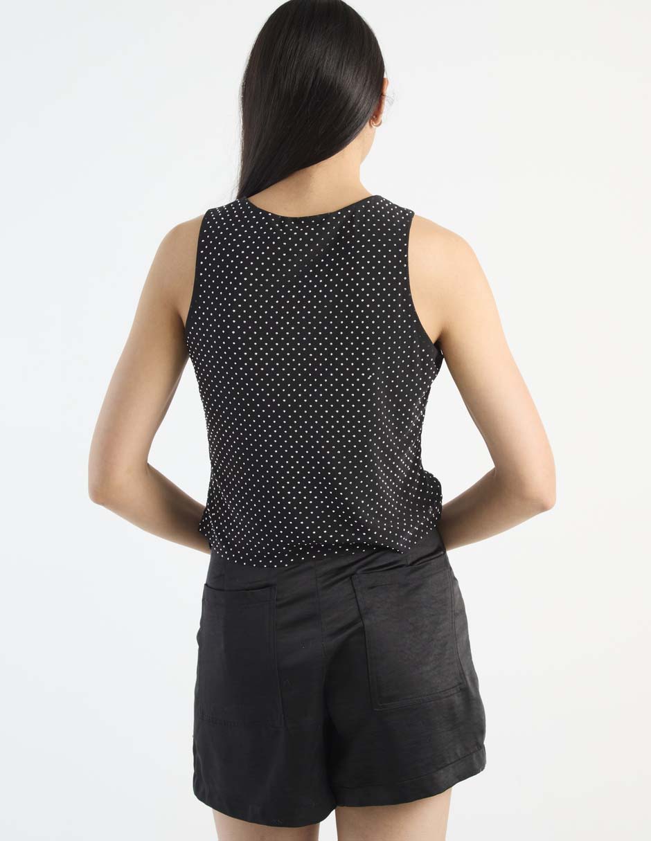 Top cuello redondo tirante ancho 2