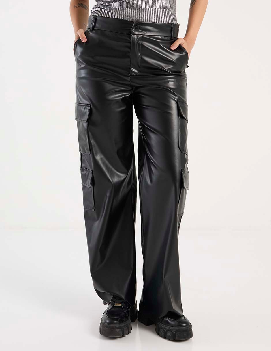 Pantalón cargo regular para mujer