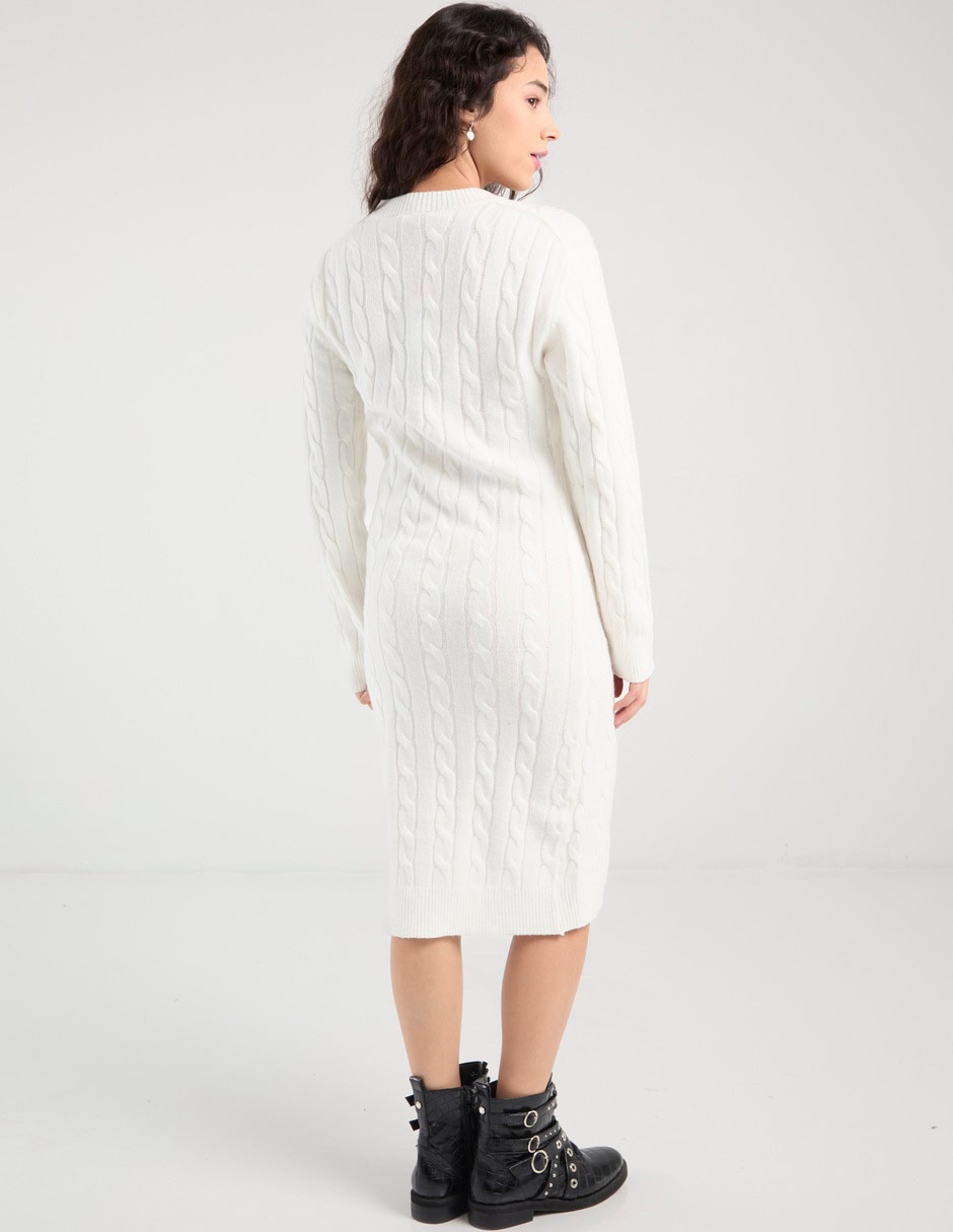 Vestido midi casual para mujer