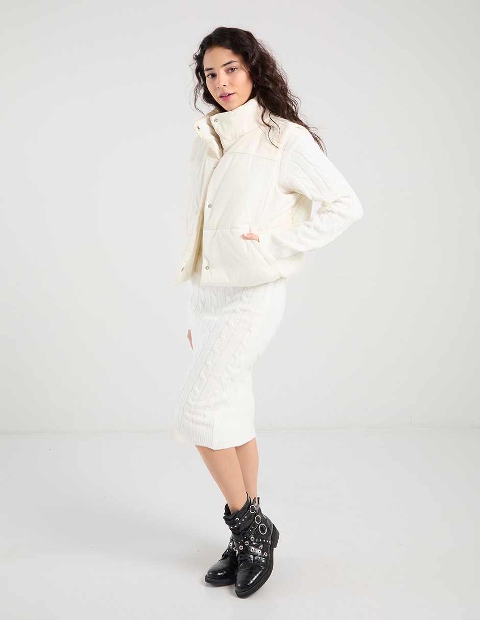 Vestido midi casual para mujer