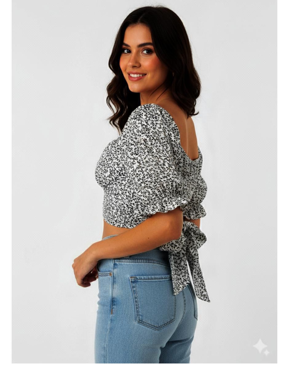 Blusa manga 3/4 para mujer 4