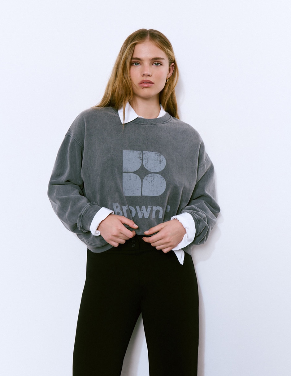 Pantalón de vestir amplio para mujer 3