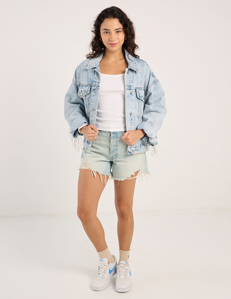 Playera manga larga cuello cuadrado para mujer 3