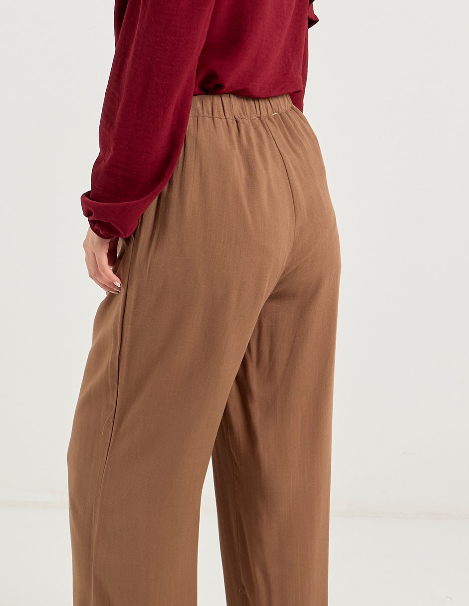 Pantalón relaxed wide leg para mujer 5