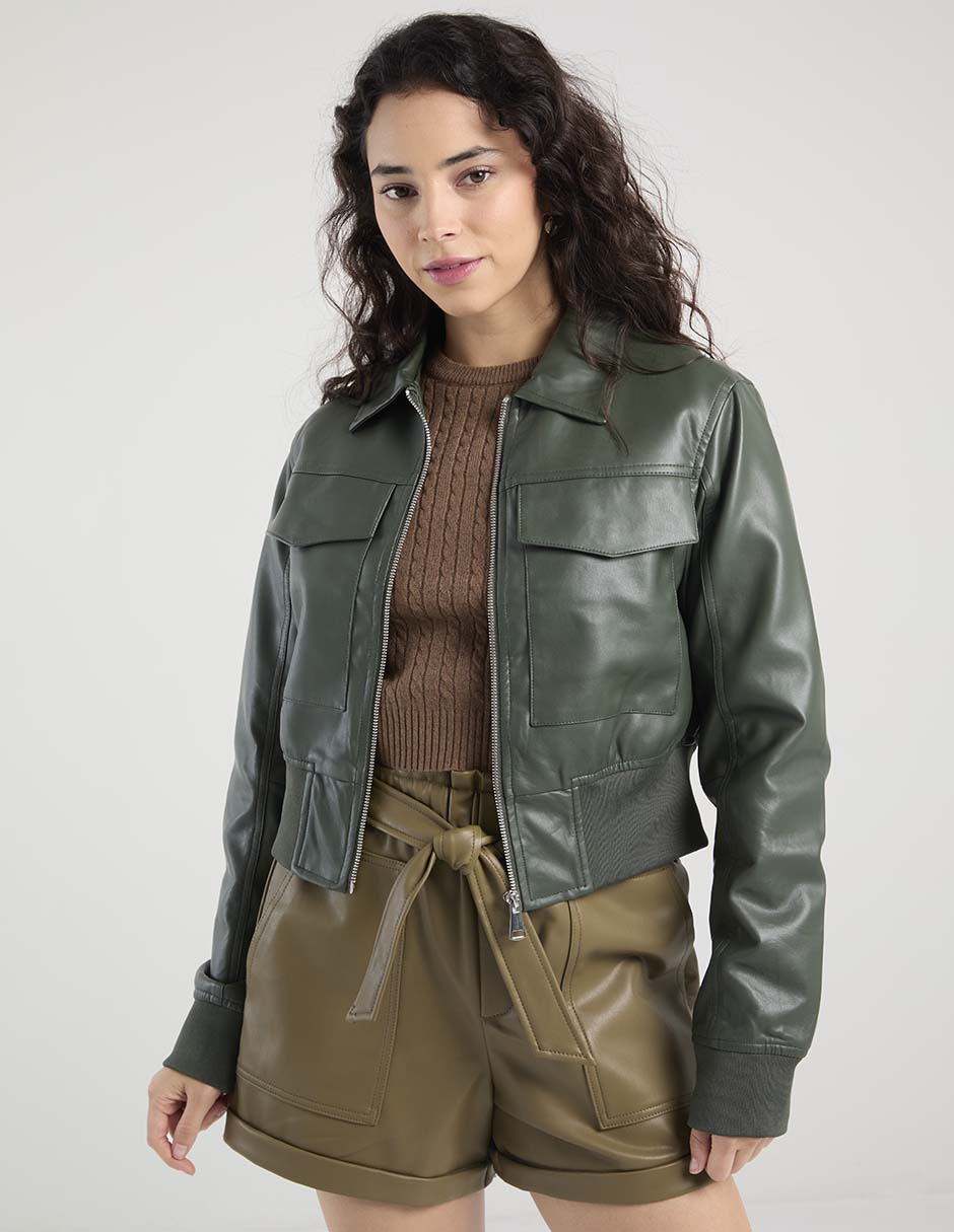 Chamarra para motociclista para mujer 1