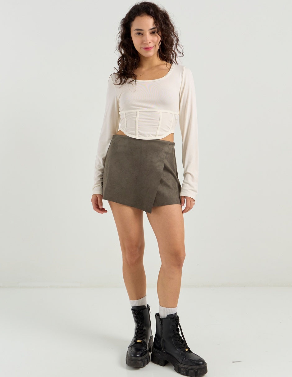 Blusa manga larga para mujer 3