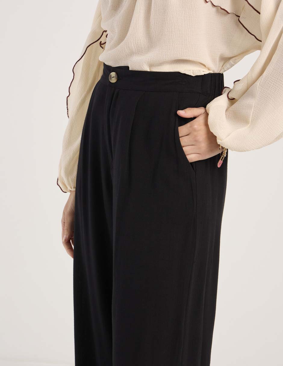 Pantalón wide leg para mujer 4