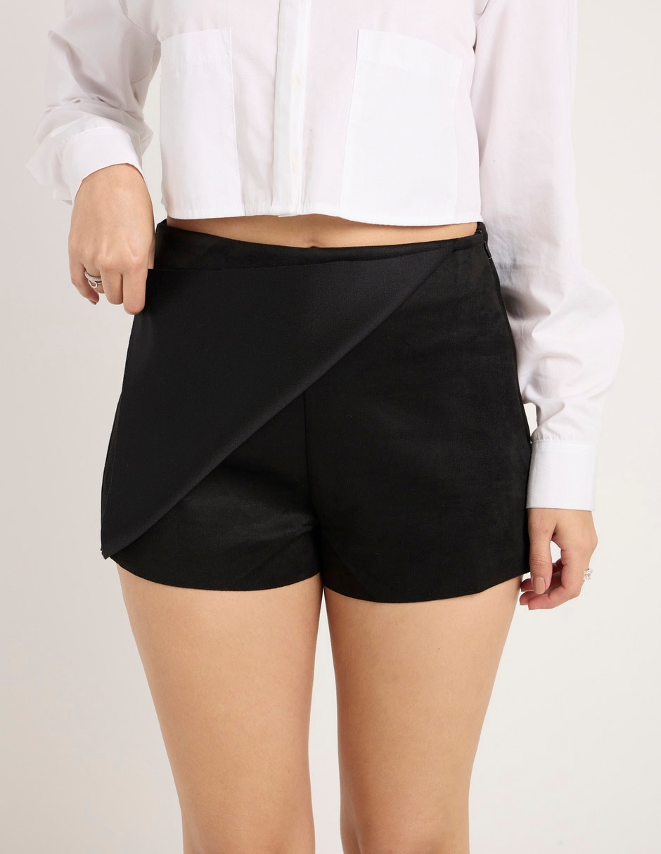 Falda short a la cintura 4