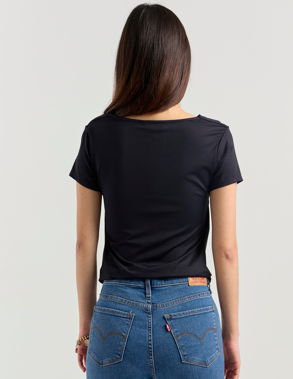 Blusa manga corta para mujer 2
