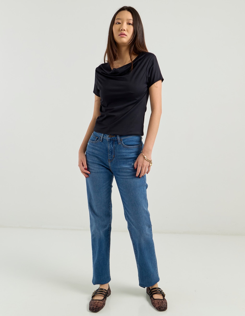 Blusa manga corta para mujer 3