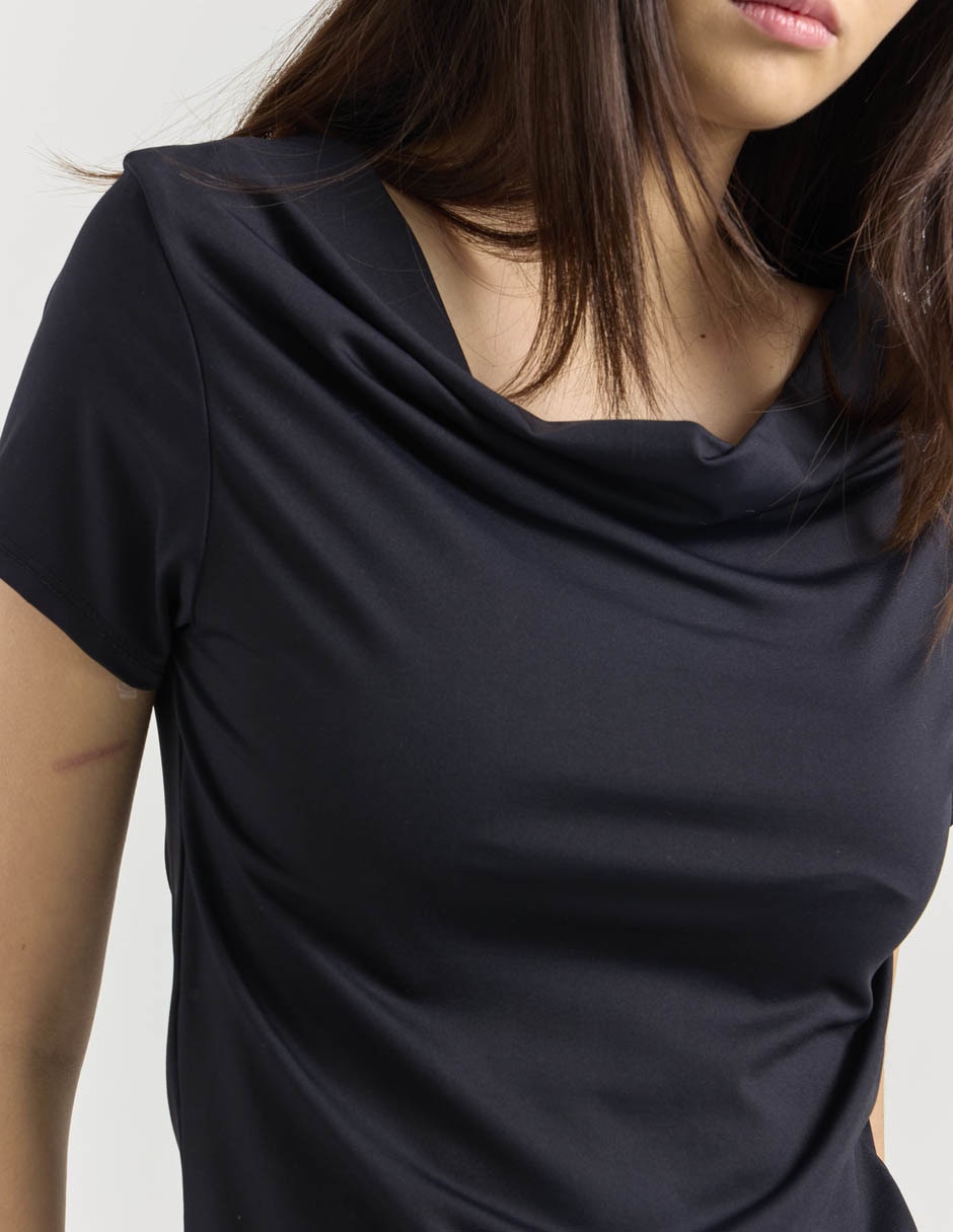 Blusa manga corta para mujer 4