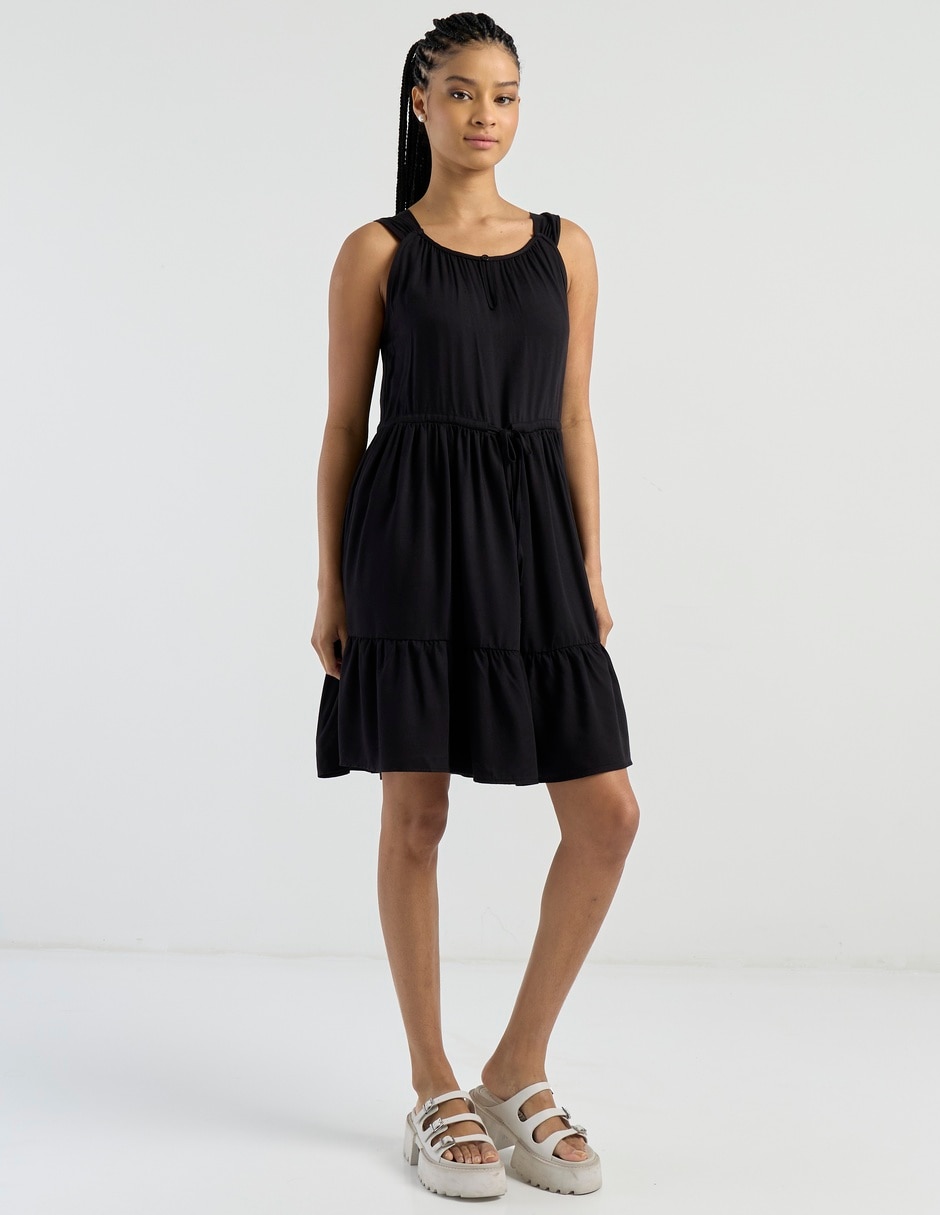 Vestido corto casual para mujer 2