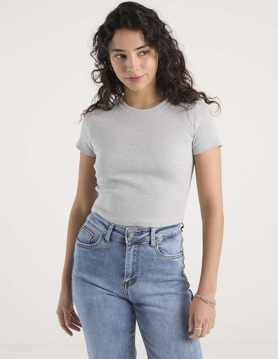 Blusa manga corta para mujer 2