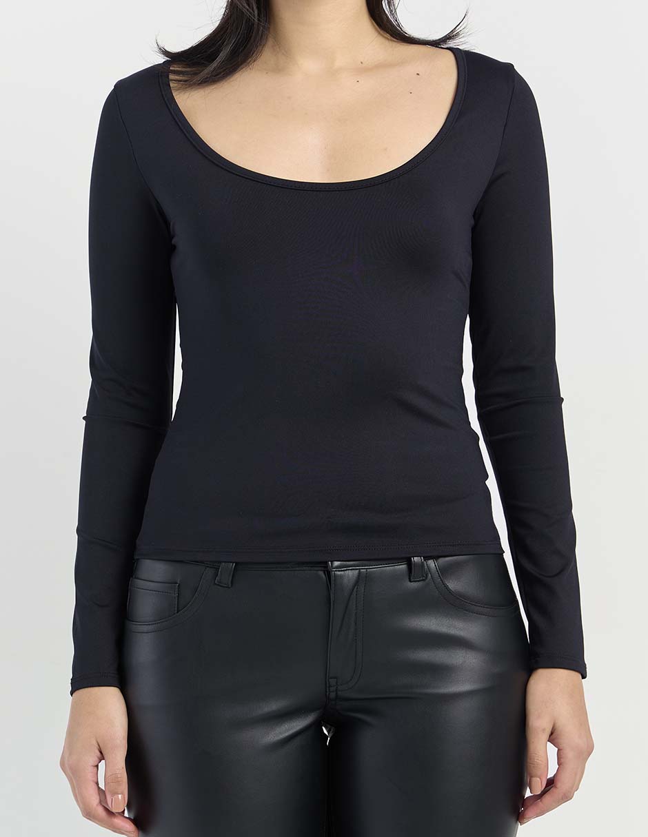 Blusa That's It manga larga para mujer