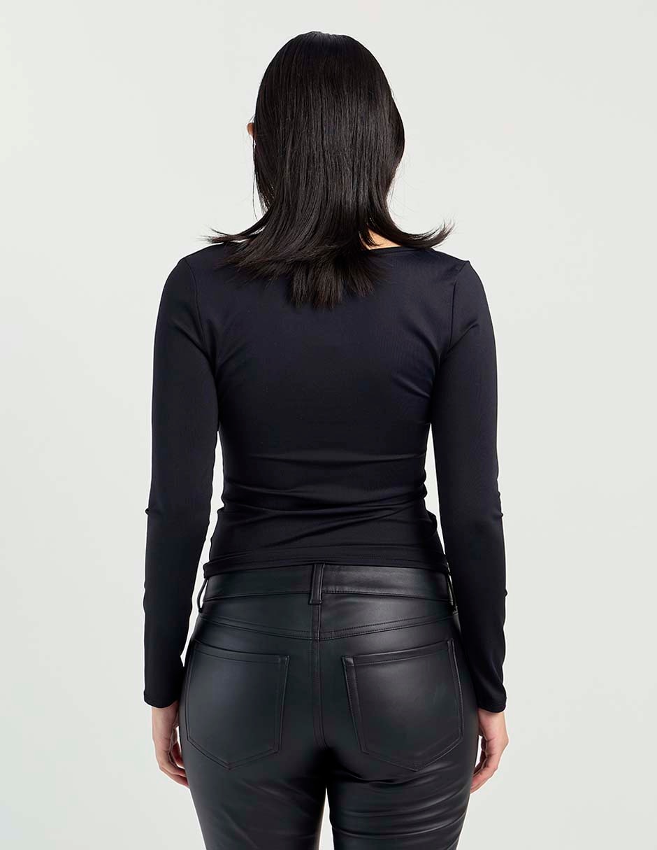 Blusa That's It manga larga para mujer