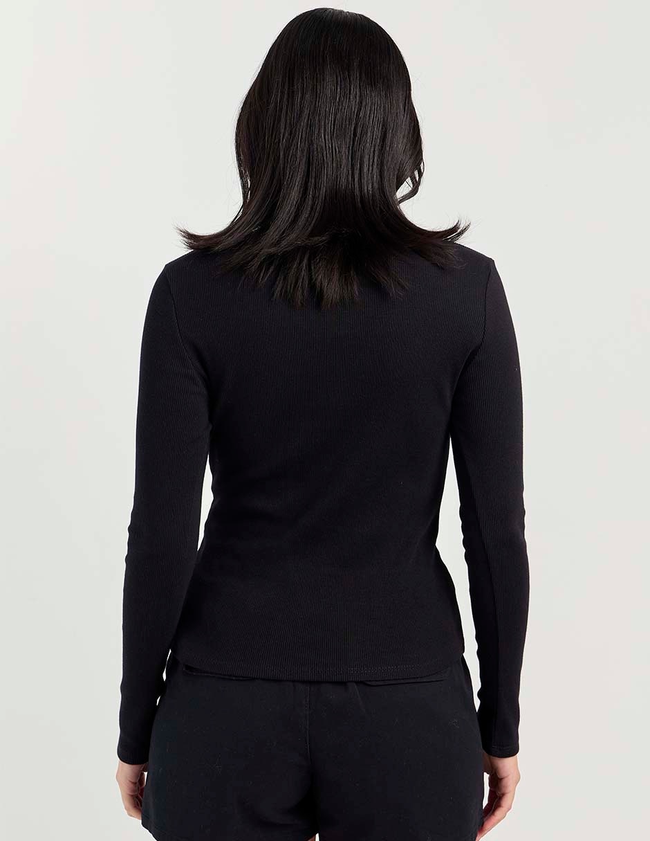 Blusa manga larga para mujer 6