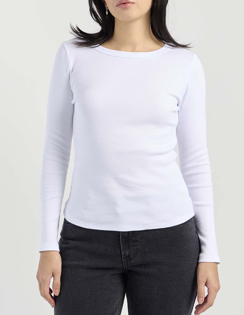 Blusa manga larga para mujer 5