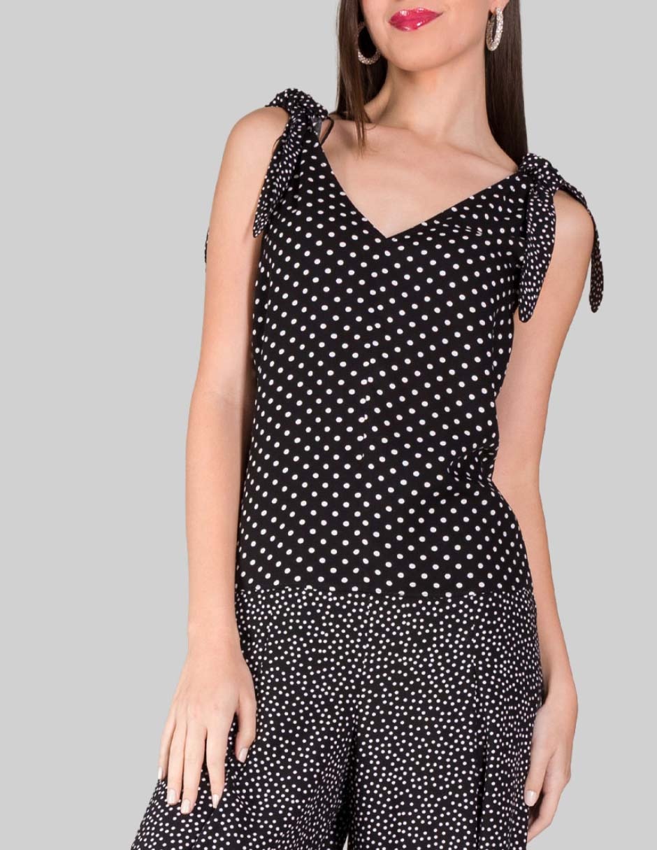 Blusa sin manga para mujer 2