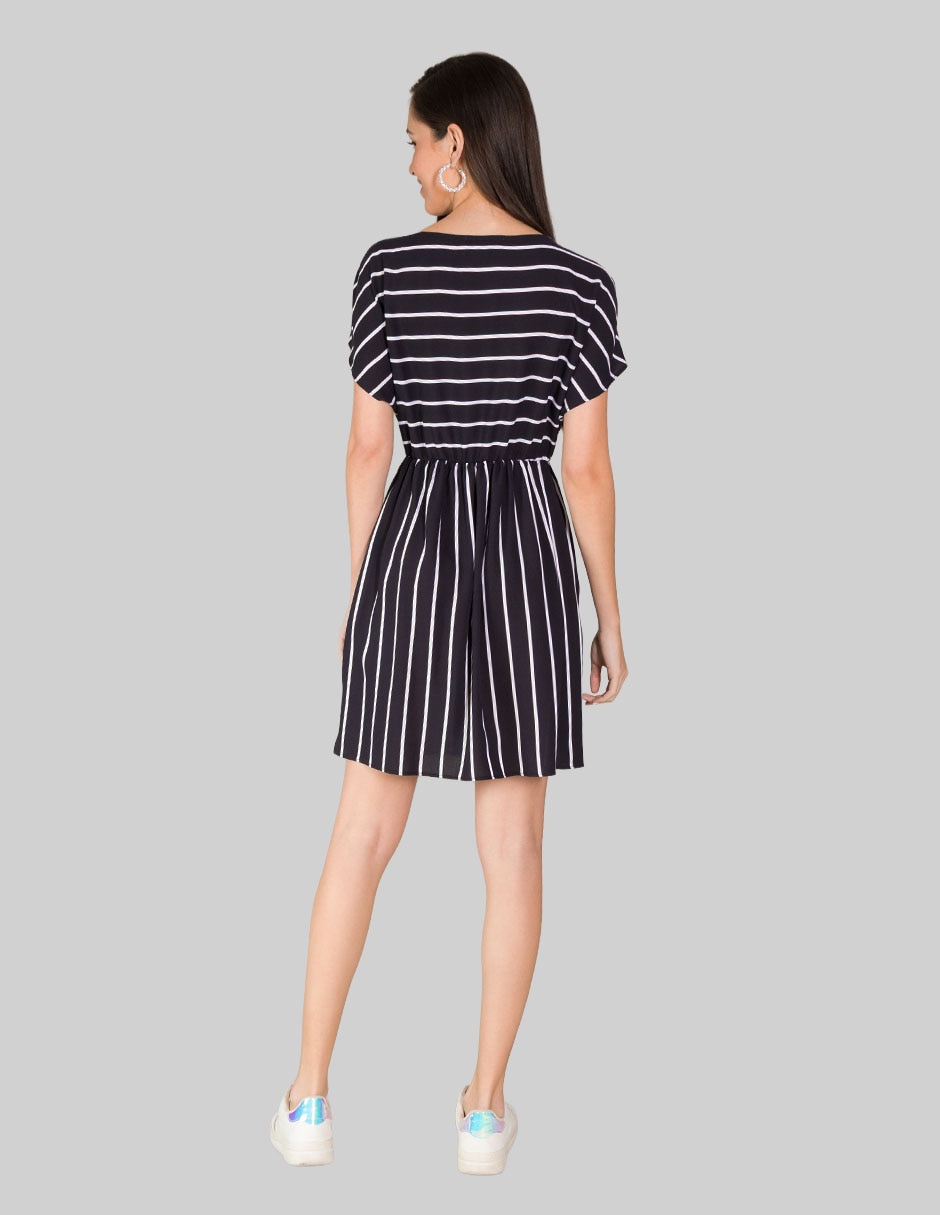 Vestido corto casual para mujer 4