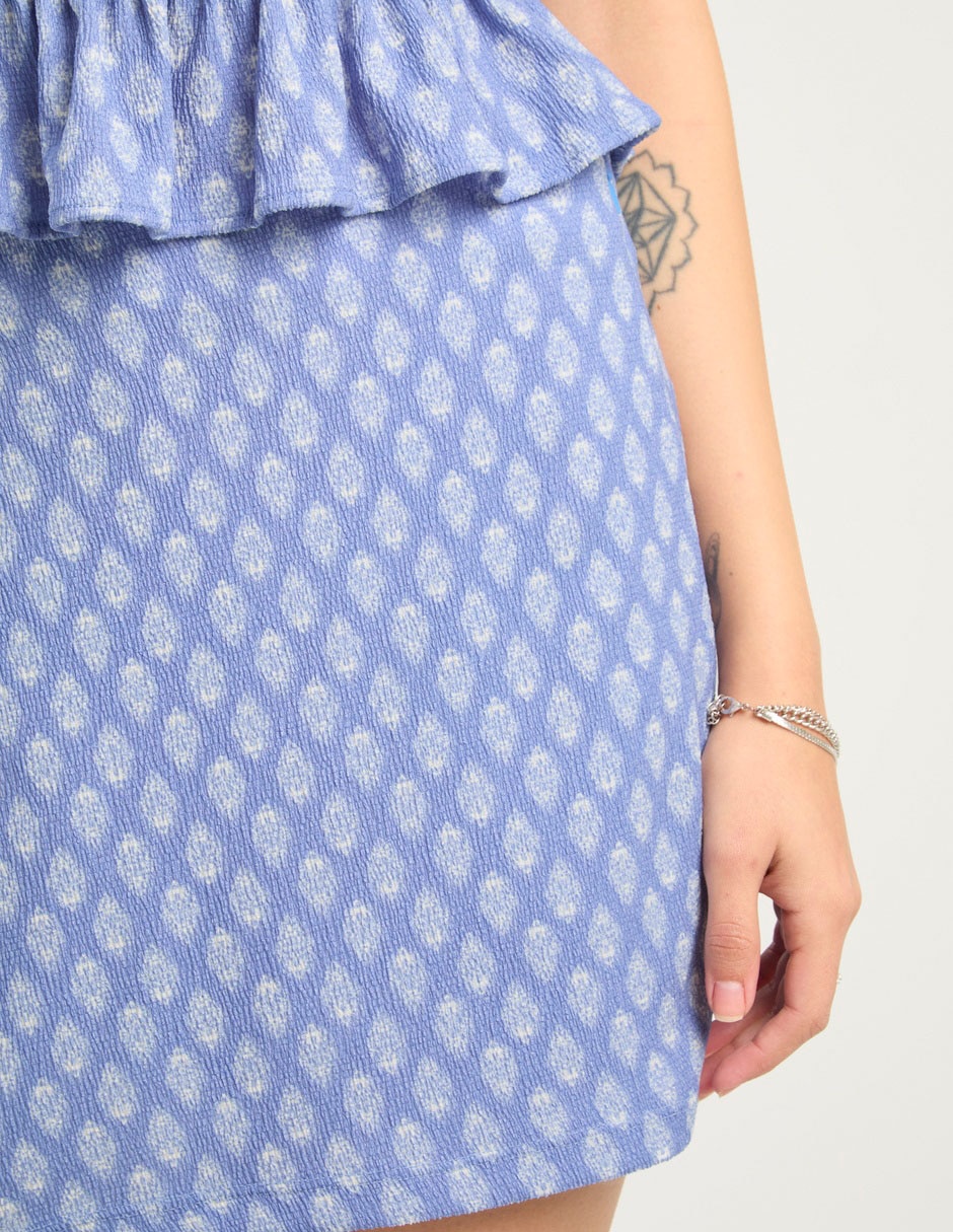 Falda short a la cintura 4