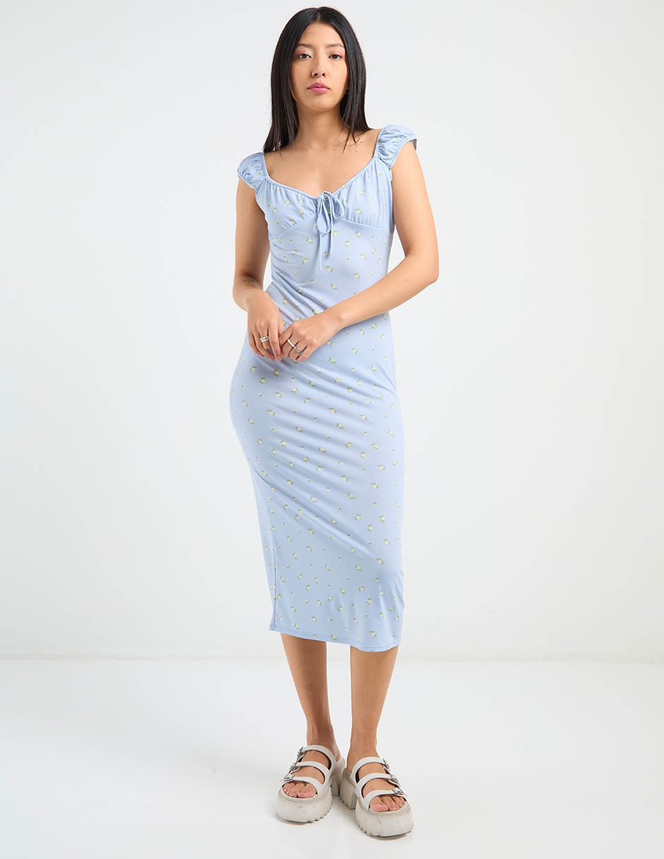 Vestido midi casual para mujer 2