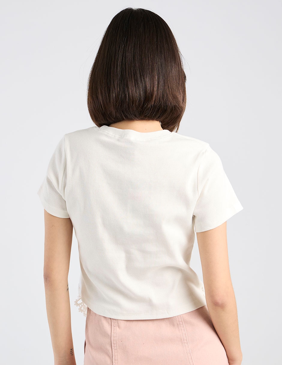 Blusa manga corta para mujer 6