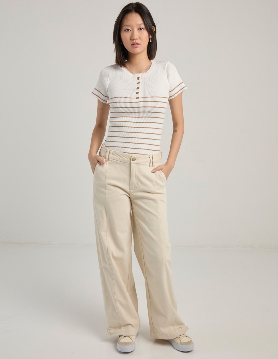 Blusa manga corta para mujer 3